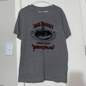 Lucky Brand Men's‎ Jack Daniel's Graphic T-shirt Soft Tennesse Hollow No 7 L